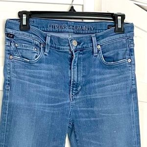 Citizens Of Humanity Rocket Crop High Wasted Jeans